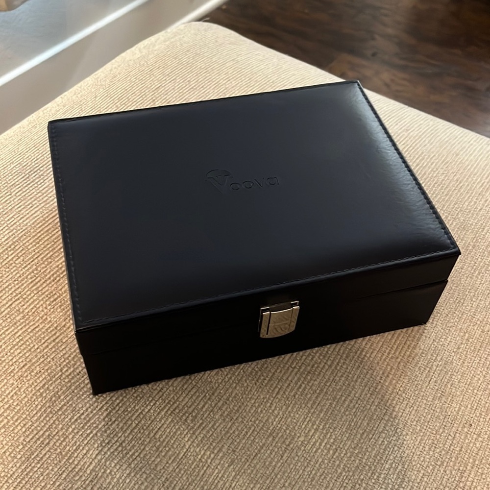 💛 Voova Jewelry Box, 2 Layer |  Large | Navy 💛